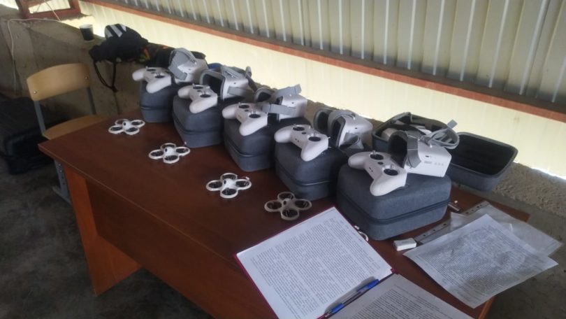 В селе Надежда торжественно открылось обучение основам полетов на беспилотных летательных аппаратах