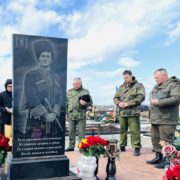 В Ставрополе казаки почтили память Ивана Вересова, погибшего во время специальной военной операции